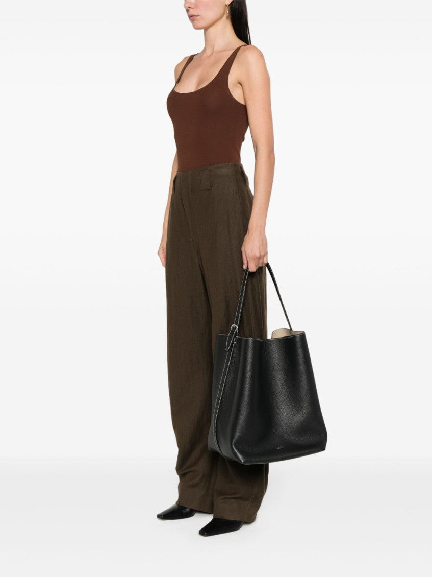 Black Beltet Tote Bag 5