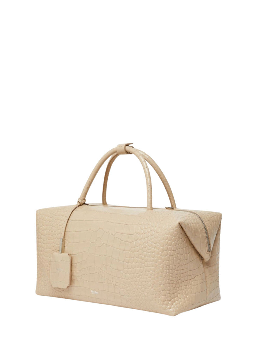 Beige Mxaholdall Medium Satchel 2