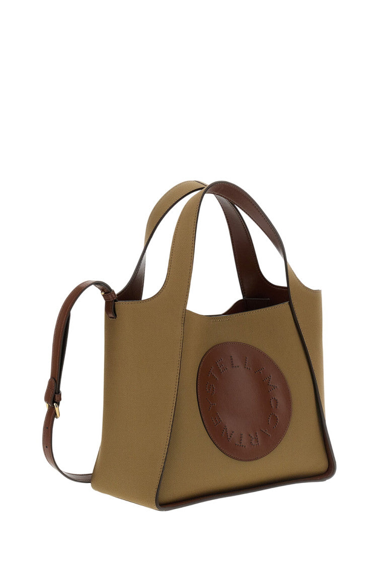 Brown Logo Medium Tote 2