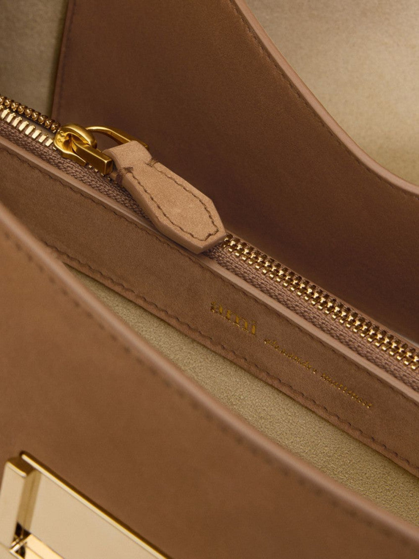 Brown Mimi Medium Shoulder Bag 3