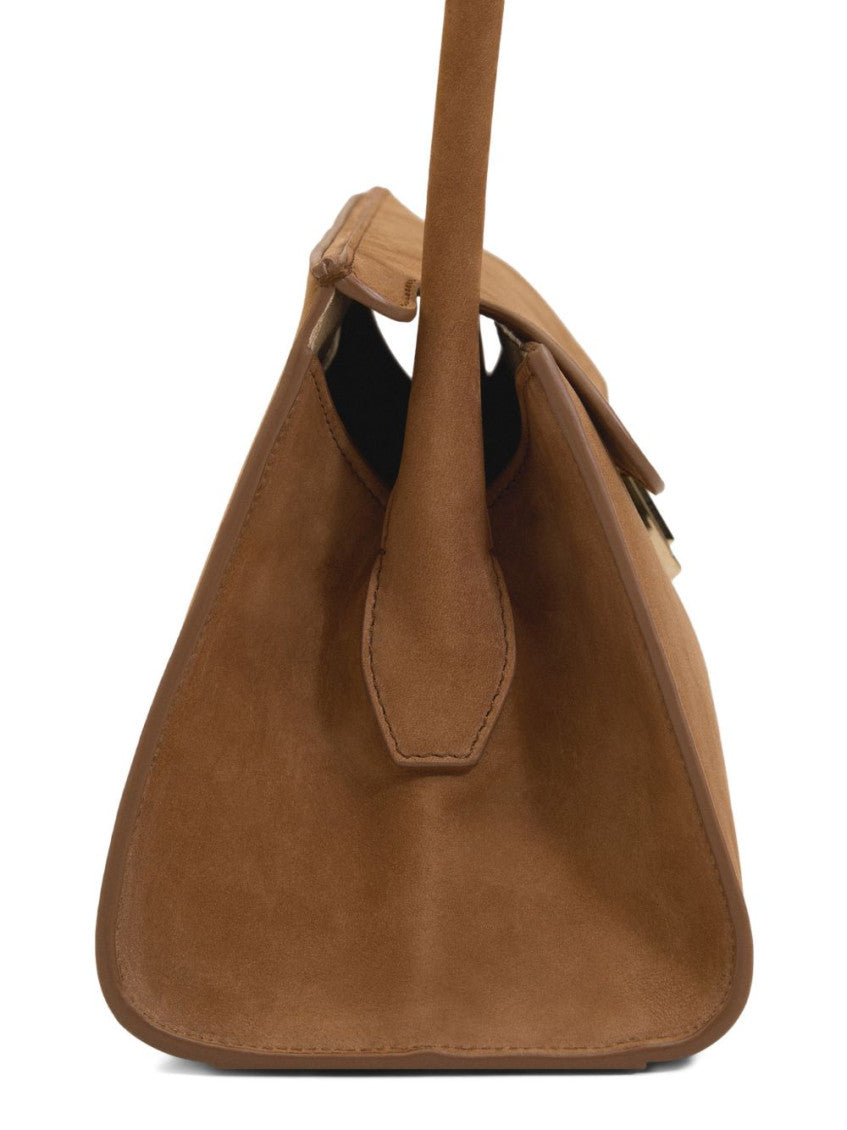 Brown Mimi Medium Shoulder Bag 4