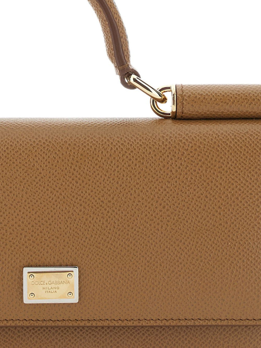 Brown Logo Mini Crossbody Bag 3