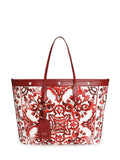 Red Atene Large Tote 1