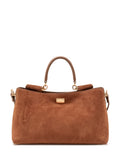 Brown Sicily Medium Satchel 1
