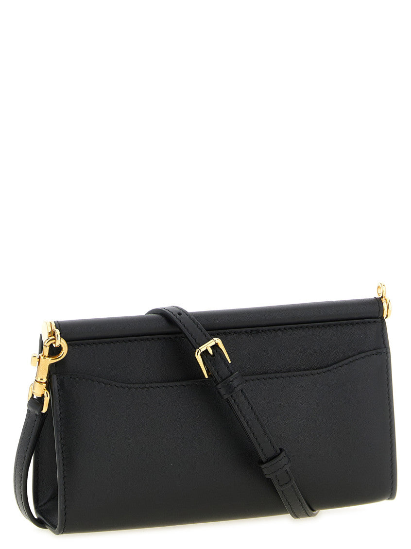 Black Logo Mini Crossbody Bag 2
