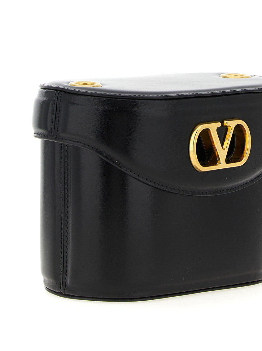 Black Vain Mini Crossbody Bag 3