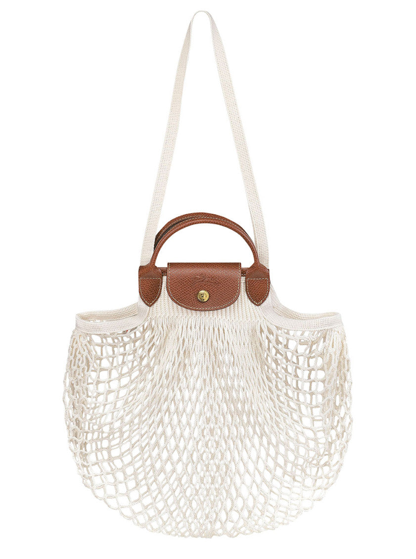 White Le Pliage Tote 1