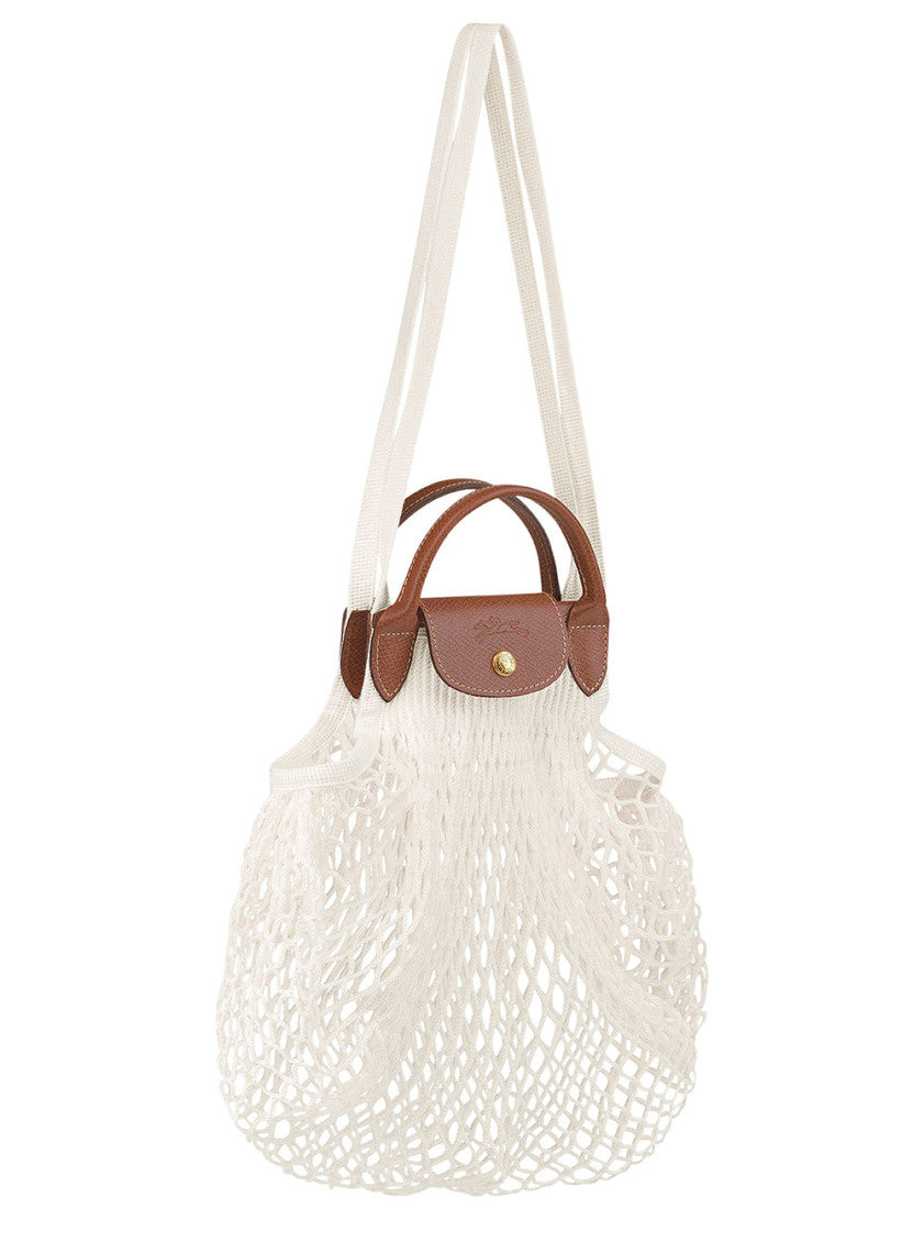 White Le Pliage Tote 2