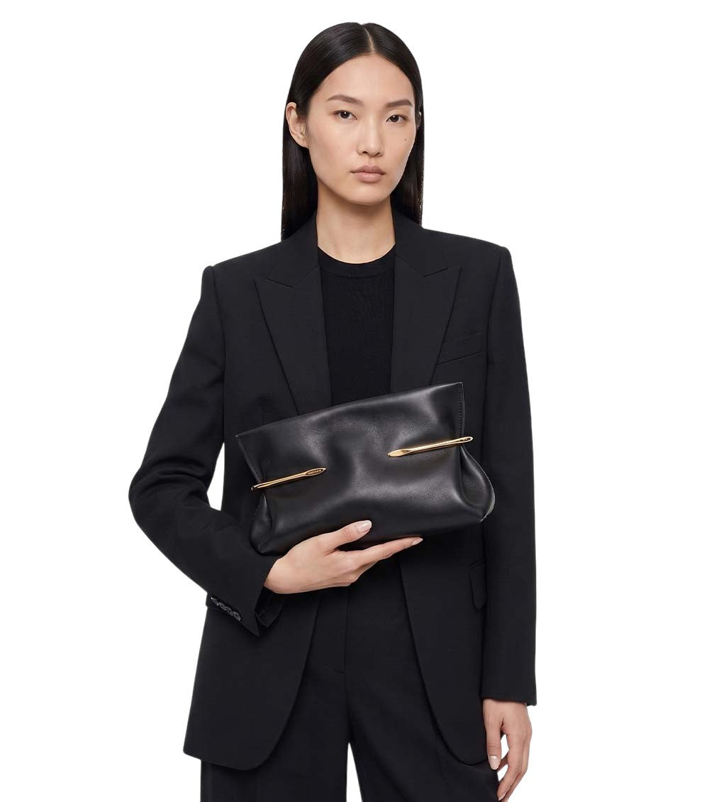 Black Pinch Small Clutch 4