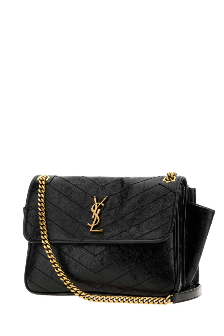 Black Niki Tripouch Medium Shoulder Bag 2