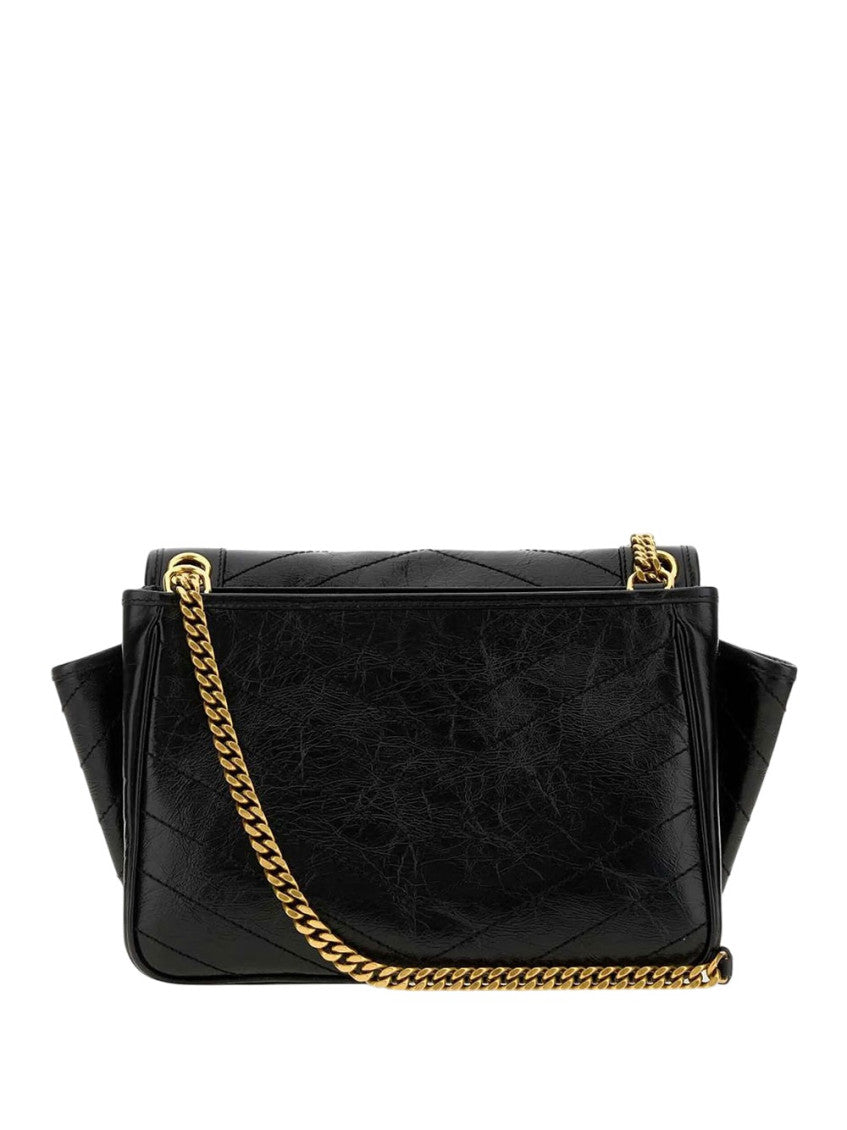 Black Niki Tripouch Medium Shoulder Bag 3