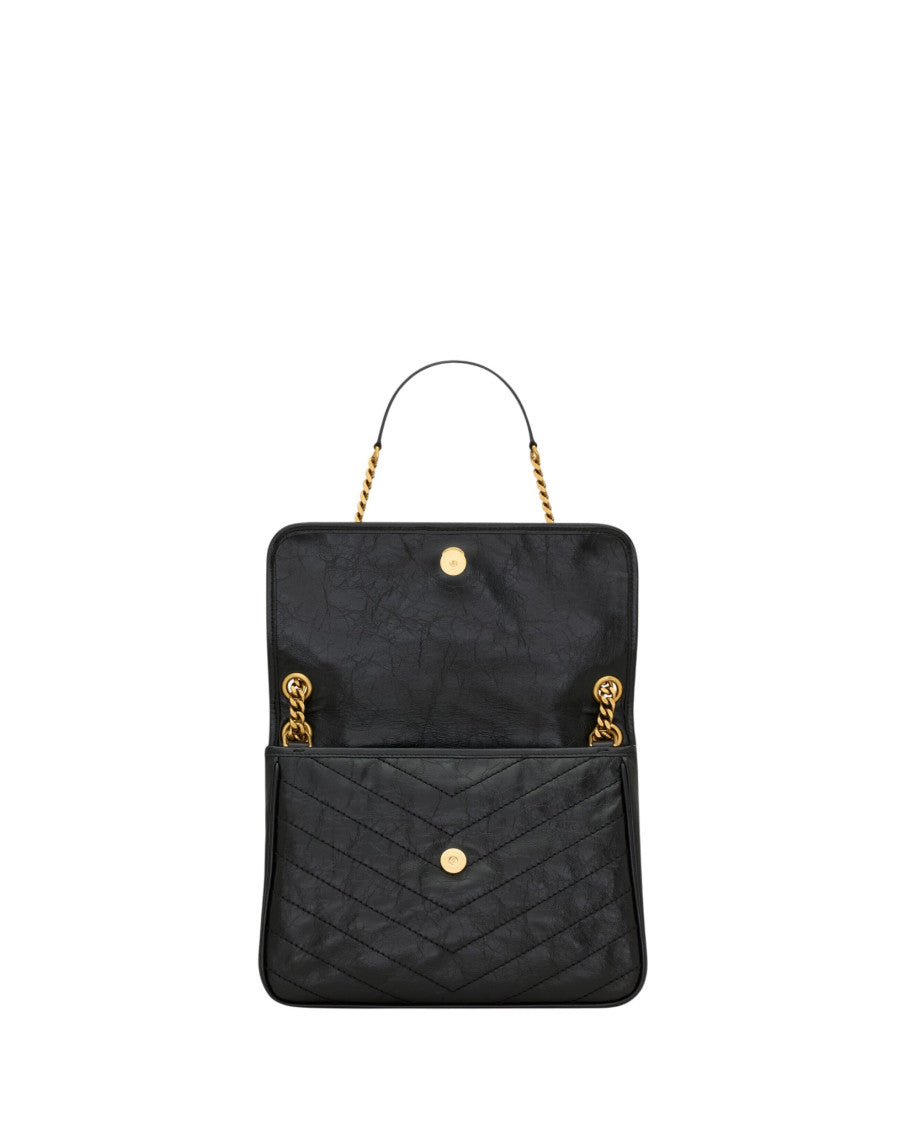 Black Niki Tripouch Medium Shoulder Bag 4