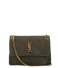 Grey Niki Medium Shoulder Bag 1