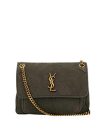Grey Niki Medium Shoulder Bag 1