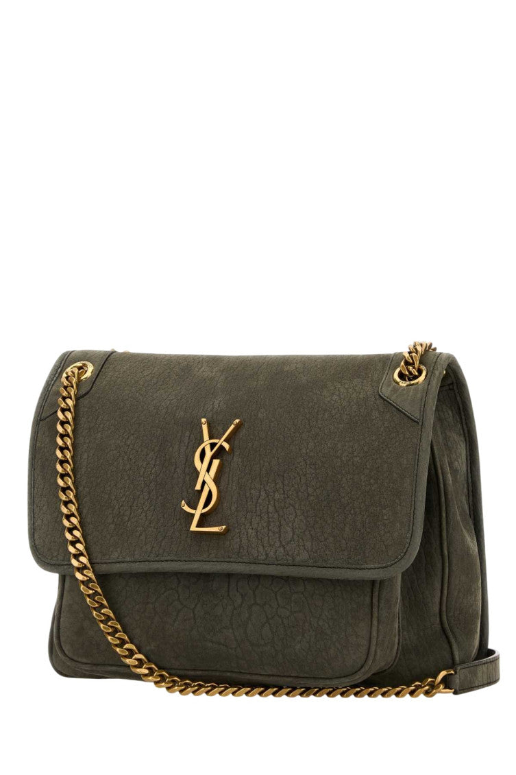 Grey Niki Medium Shoulder Bag 2