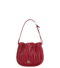 Red Matelasse Mini Clutch 1