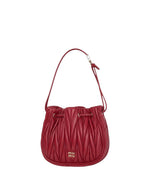Red Matelasse Mini Clutch 1