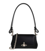 Black Hazel Small Shoulder Bag 1