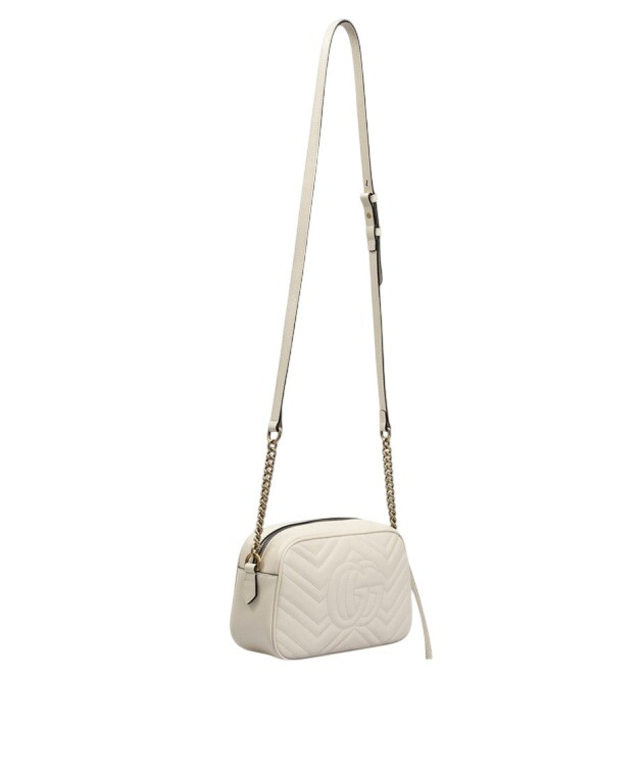 White Marmont Small Shoulder Bag 3