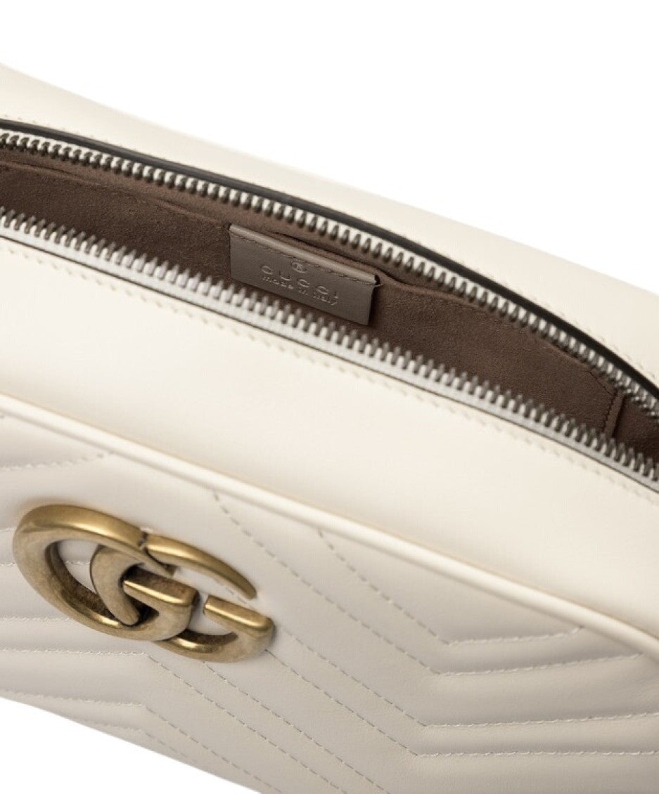 White Marmont Small Shoulder Bag 4