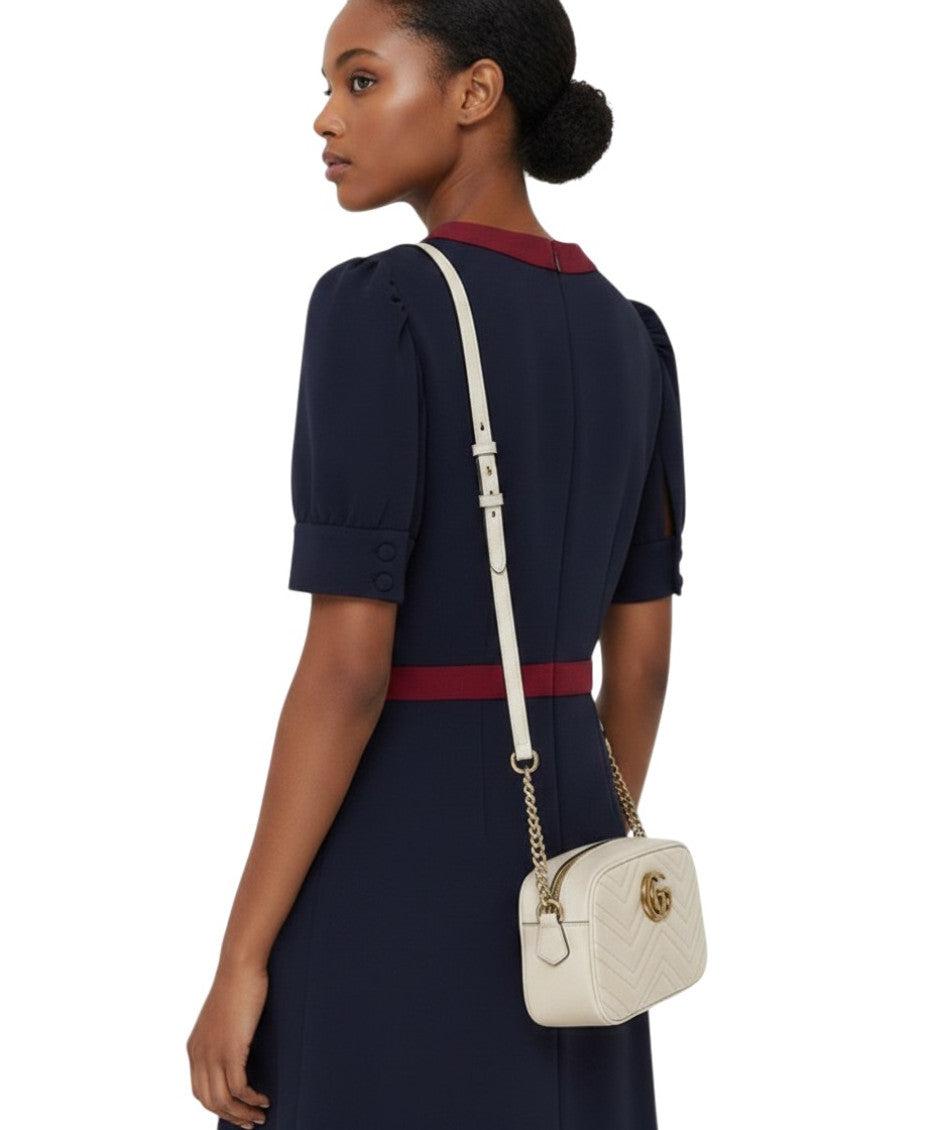 White Marmont Small Shoulder Bag 5