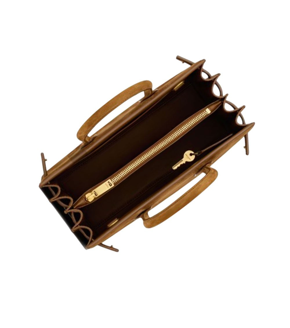Brown Sac De Jour Small Satchel 5