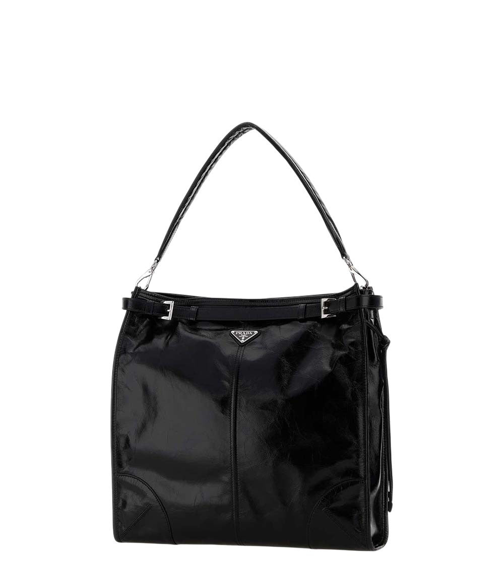Black Bonnie Large Shoulder Bag 2