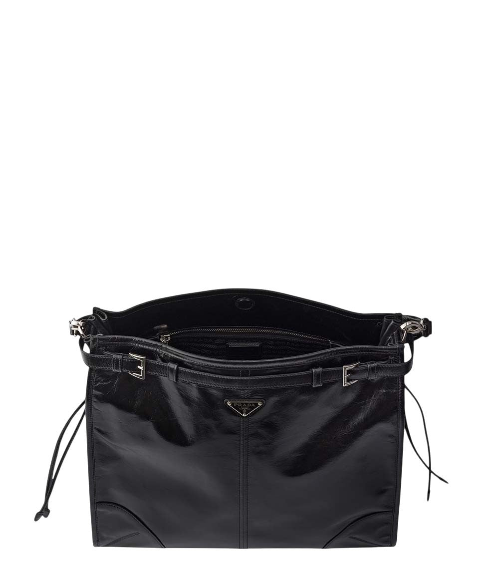 Black Bonnie Large Shoulder Bag 4