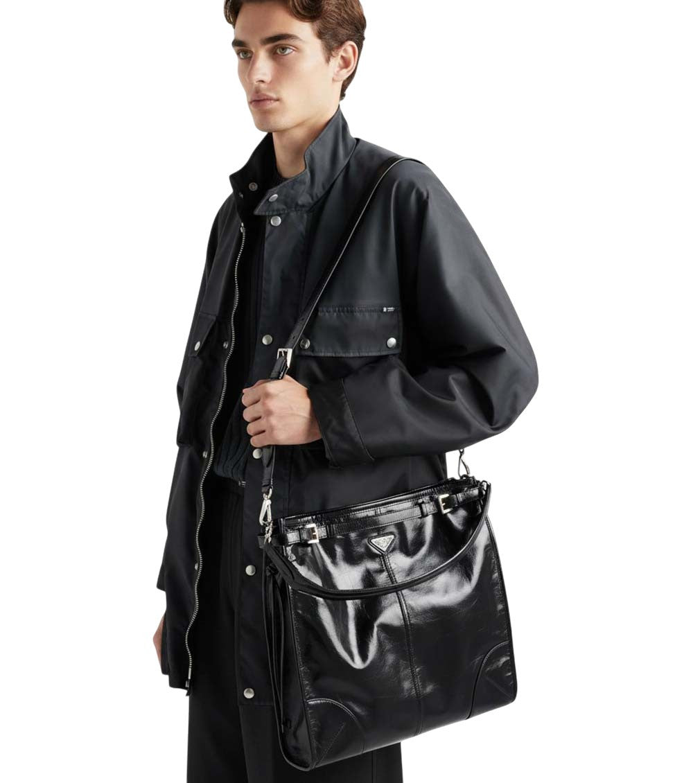 Black Bonnie Large Shoulder Bag 5