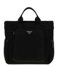 Black Logo Large Tote 1