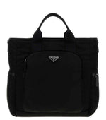 Black Logo Large Tote 1