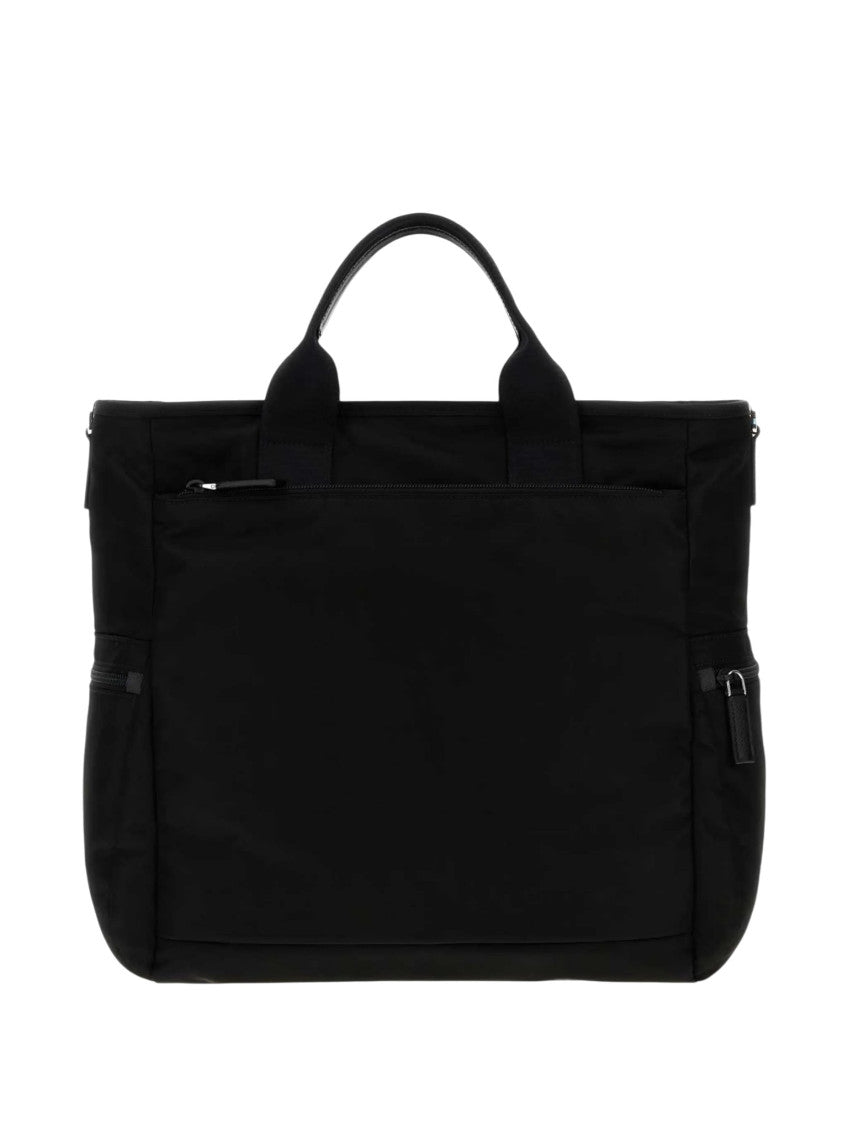 Black Logo Large Tote 3
