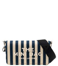 Blue/White Striped Crossbody Bag 1