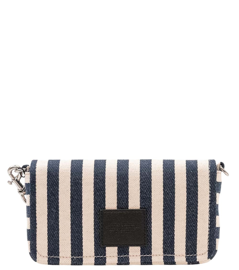 Blue/White Striped Crossbody Bag 2