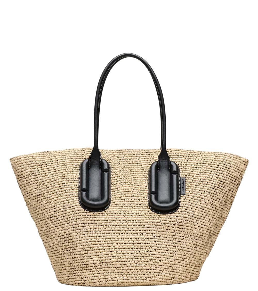 Natural The Straw Large Tote 1