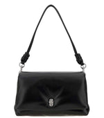 Black The Dual Puff Medium Shoulder Bag 1