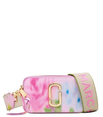 Pink Blurred Floral Snapshot Mini Crossbody Bag 1
