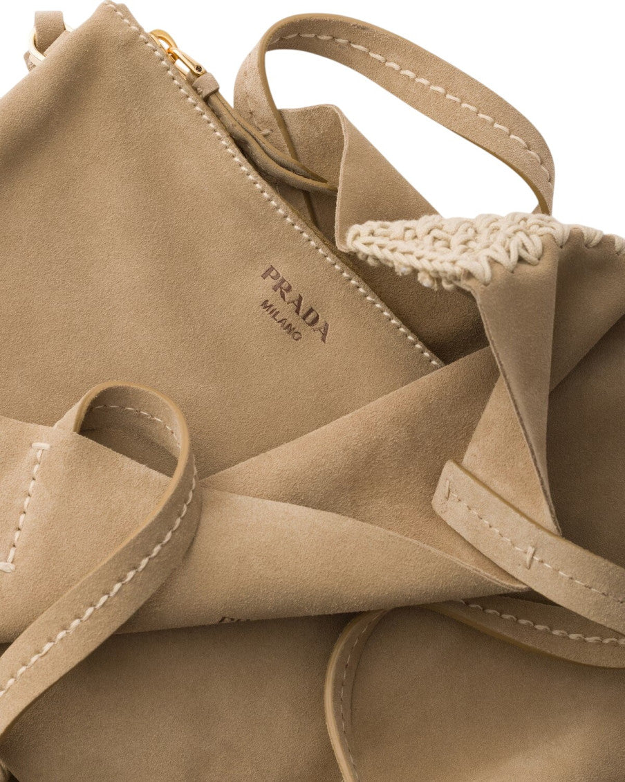 Beige Logo Large Tote 4