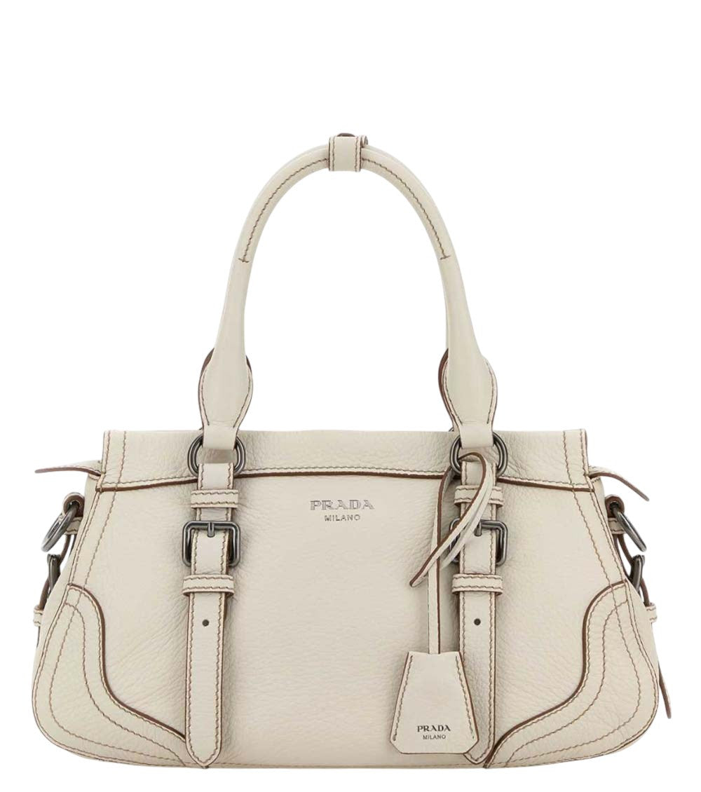 White Logo Large Tote 1