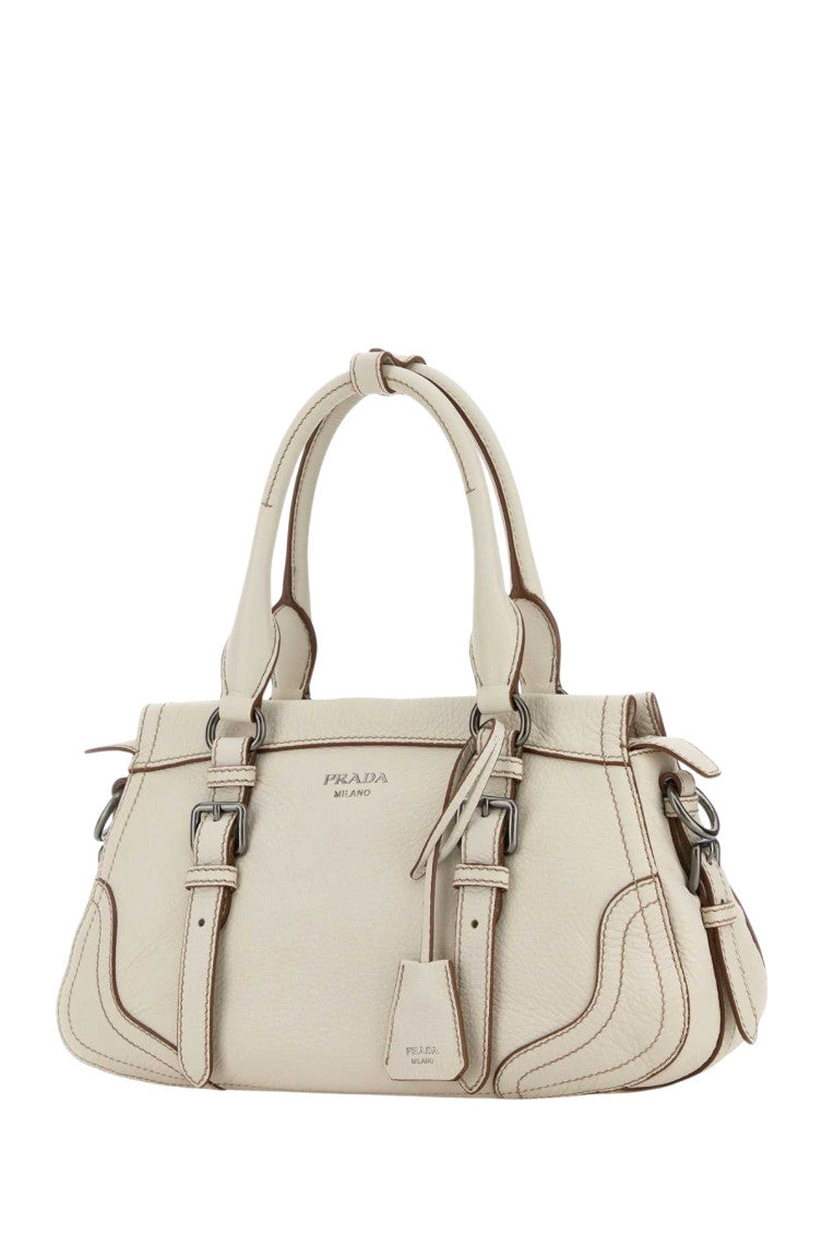 White Logo Large Tote 2