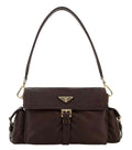 Brown Explore Medium Shoulder Bag 1