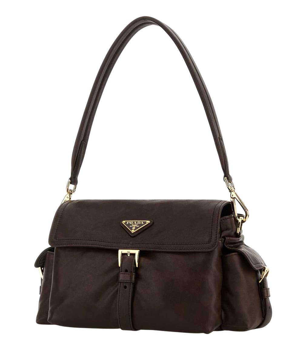 Brown Explore Medium Shoulder Bag 2