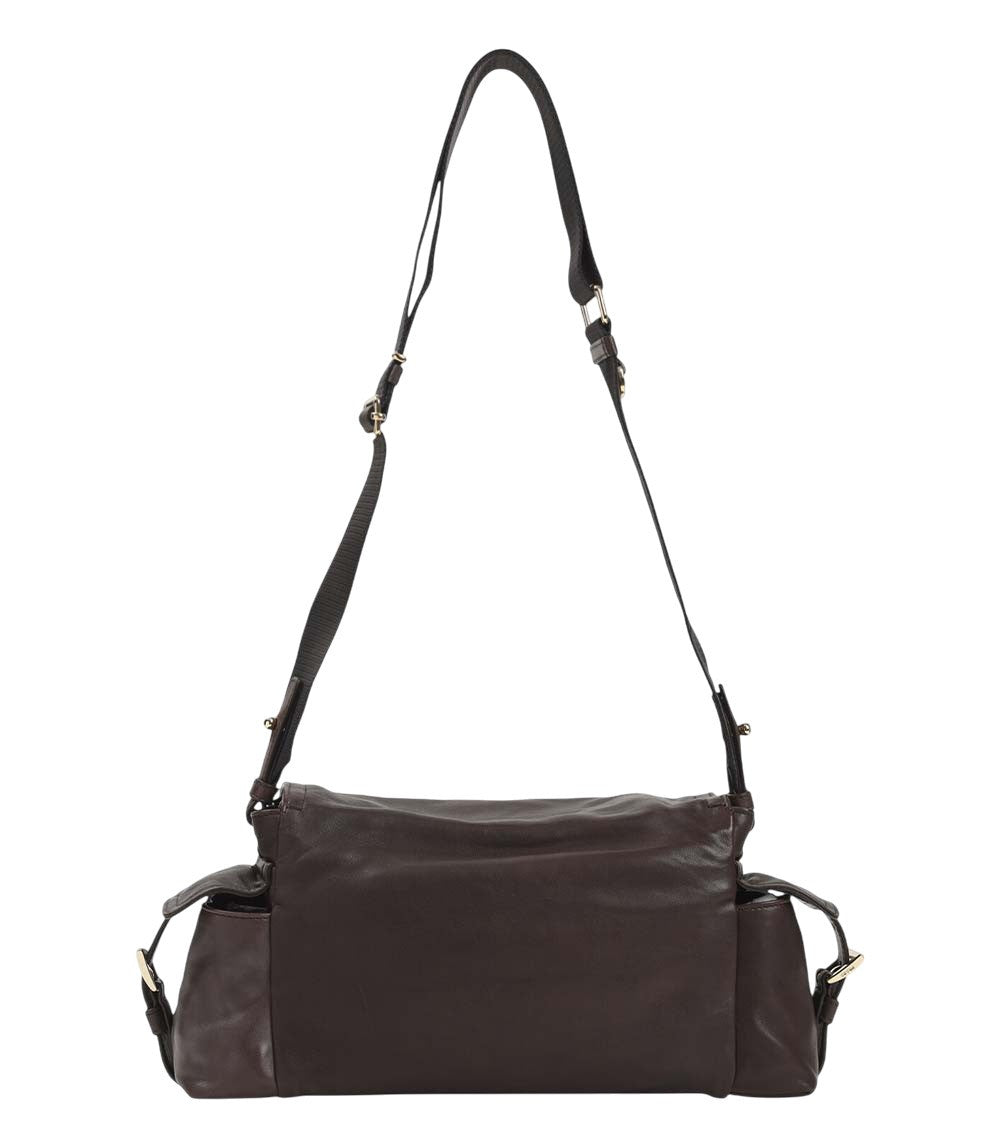 Brown Explore Medium Shoulder Bag 3