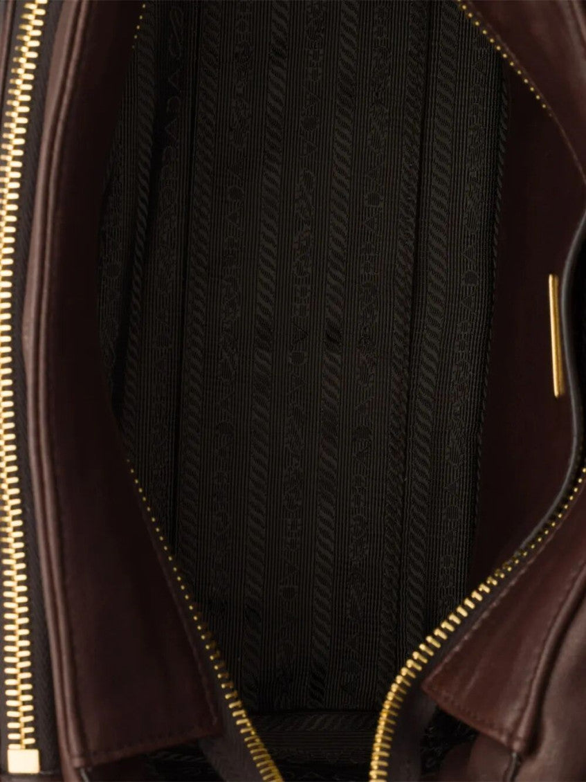 Brown Explore Medium Shoulder Bag 4