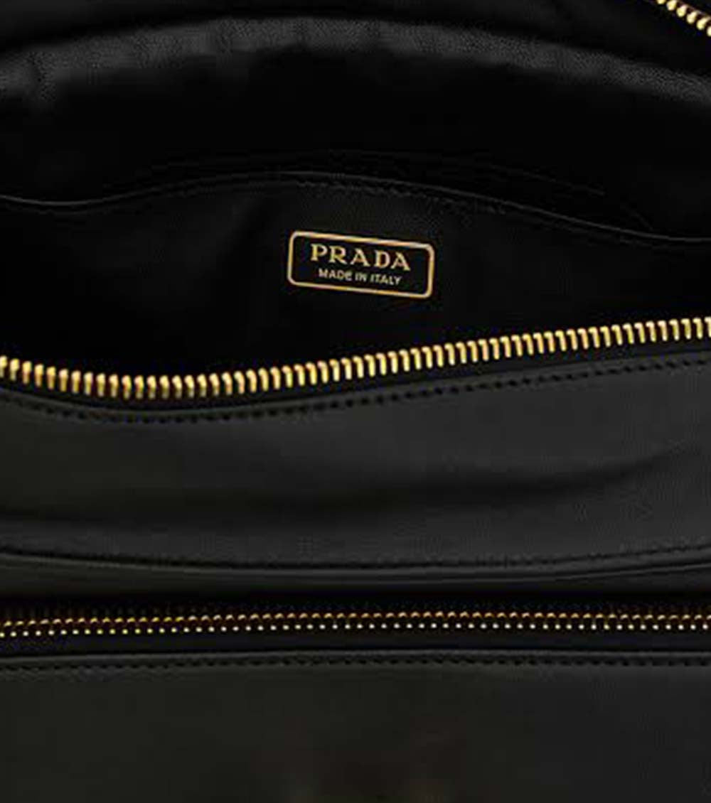Black Explore Medium Shoulder Bag 4