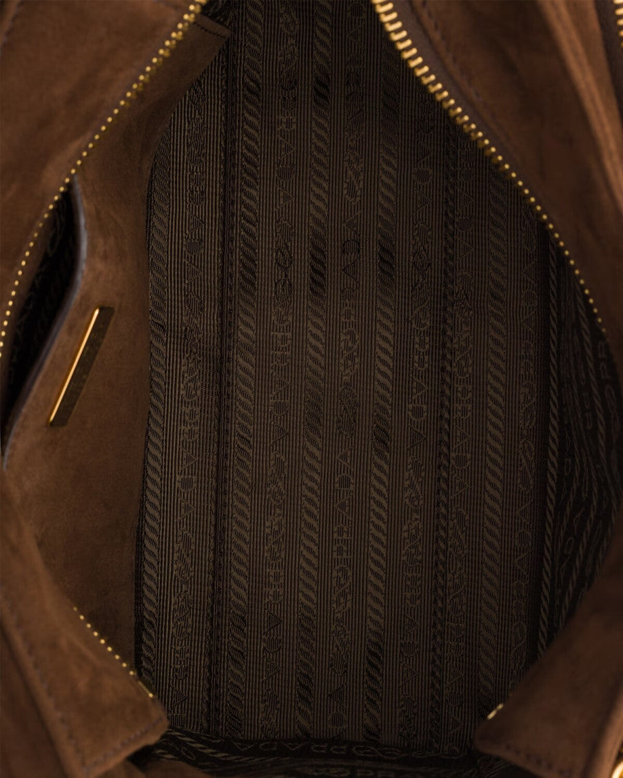 Brown Logo Medium Shoulder Bag 4