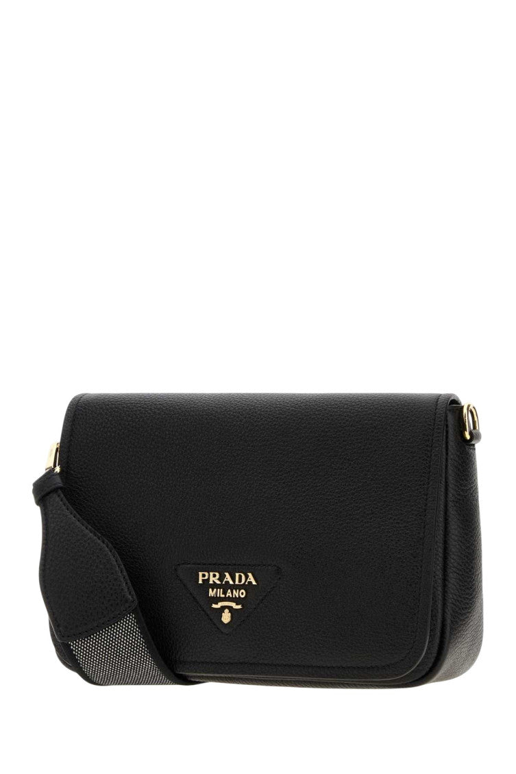 Black Logo Small Shoulder Bag 2