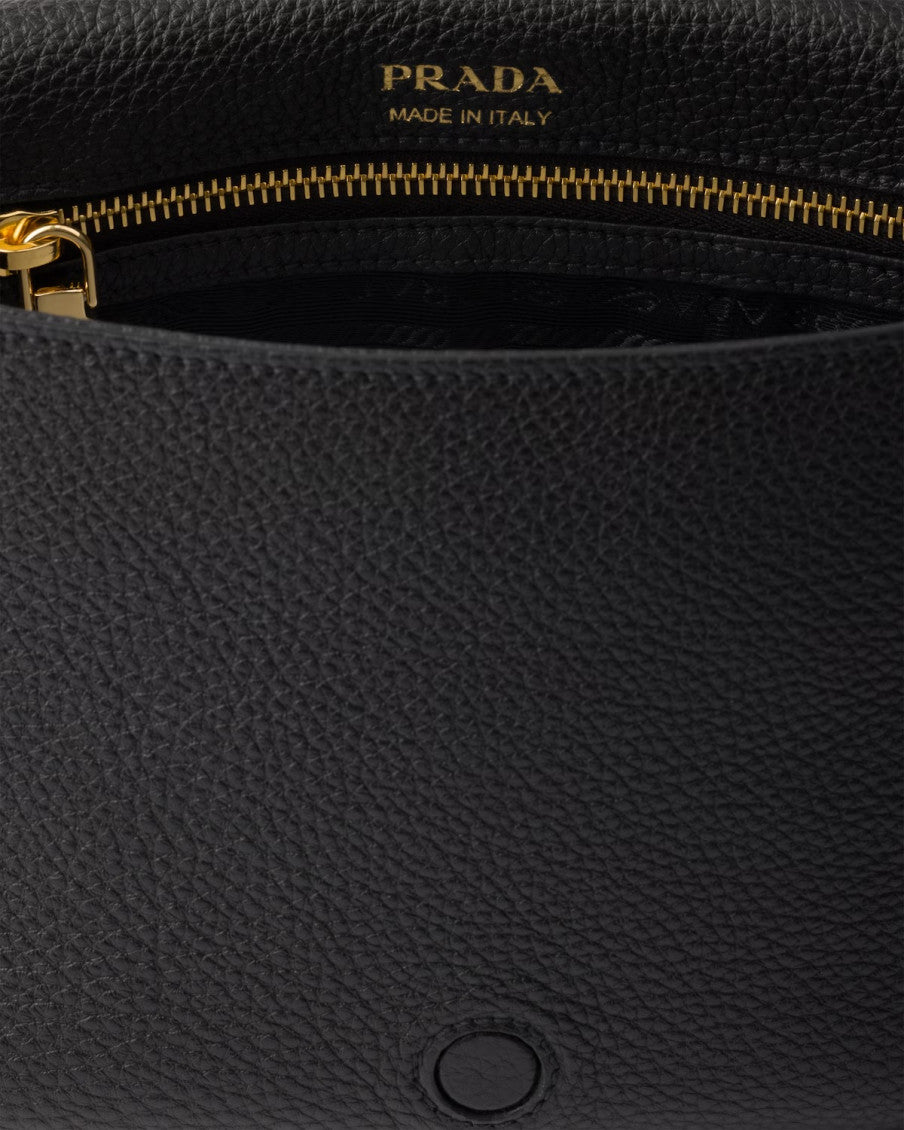 Black Logo Small Shoulder Bag 3