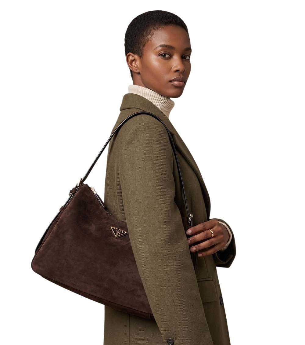 Dark Brown Aimee Medium Shoulder Bag 4