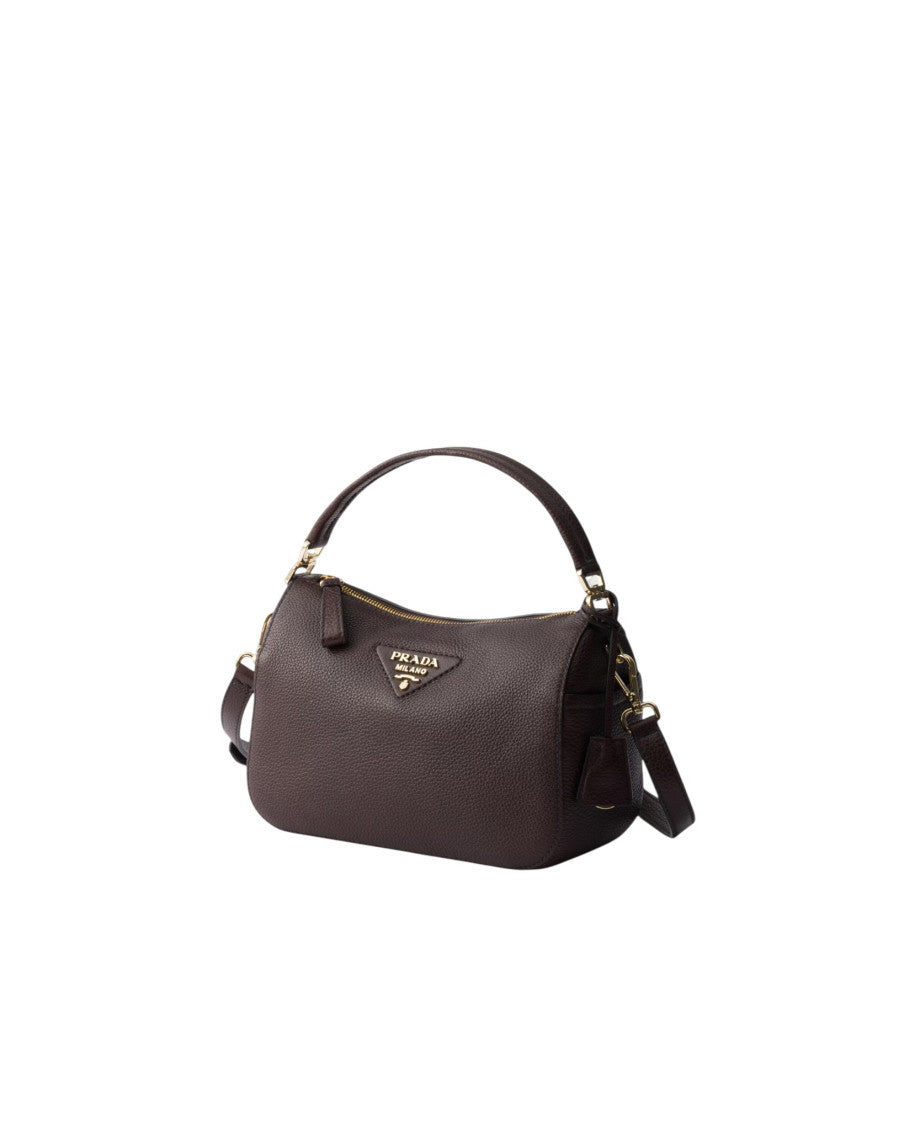 Dark Brown Logo Small Shoulder Bag 2